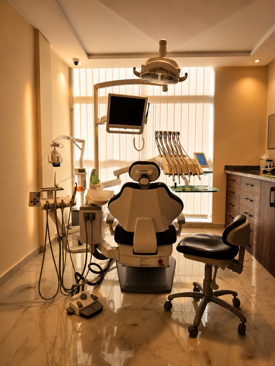 Salle de soins complète avec radiographie Fläsh